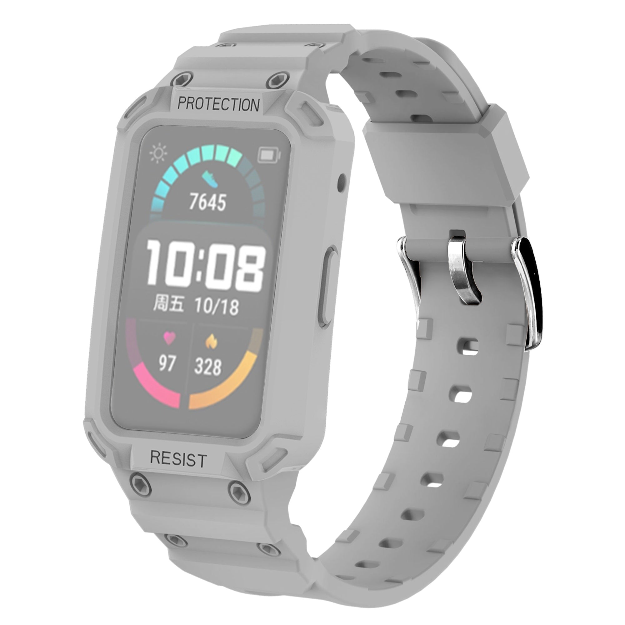 For Huawei Watch Fit Honor Watch ES Soft TPU Watch Band Adjustable Wrist Strap Replacement + Watch Case For Huawei Watch Fit Honor Watch ES Soft TPU Watch Band Adjustable Wrist Strap Replacement + Watch Case